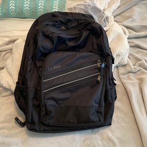 L.L. Bean Black Super Deluxe Backpack